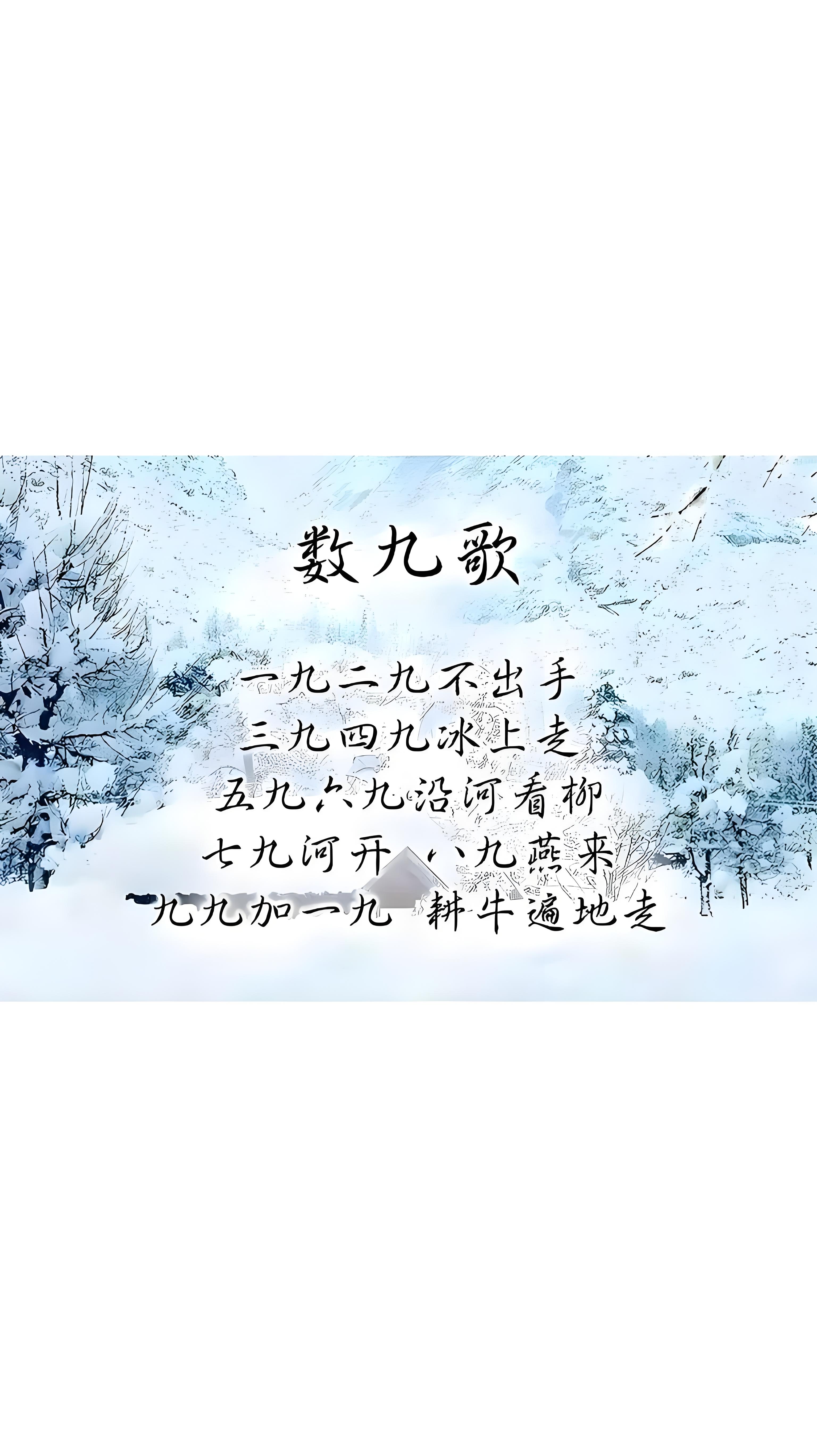 <b>數(shù)九寒天的來源</b>